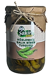 ŞAKİR AMCA KÖZLENMİŞ BALIK BİBER TURŞUSU 550GR