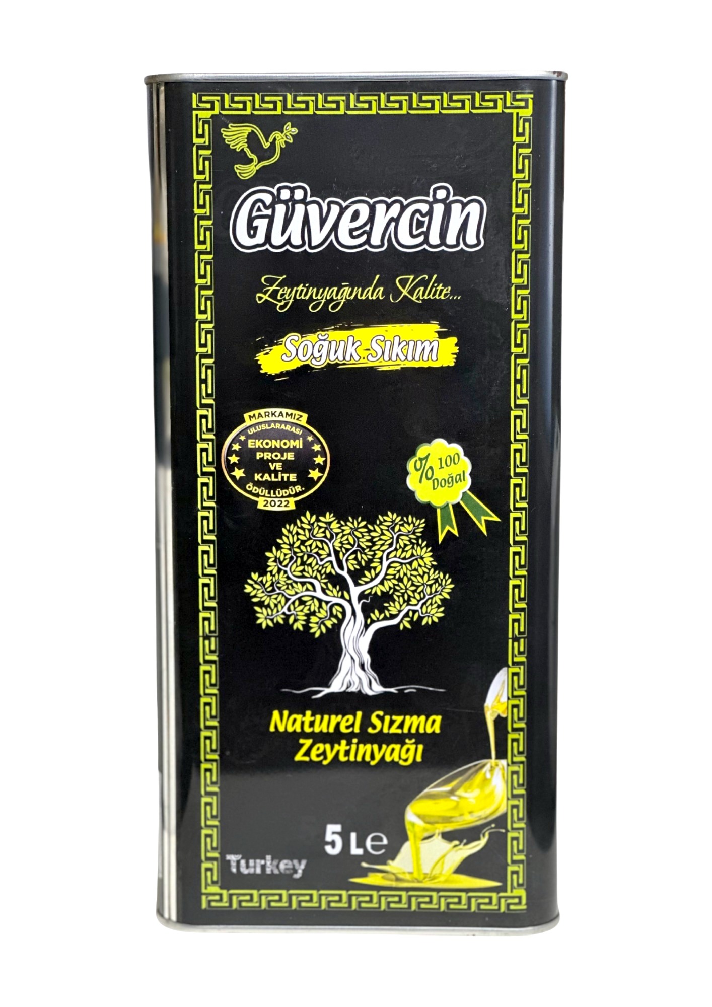 Güvercin Zeytinyağı 5 L teneke