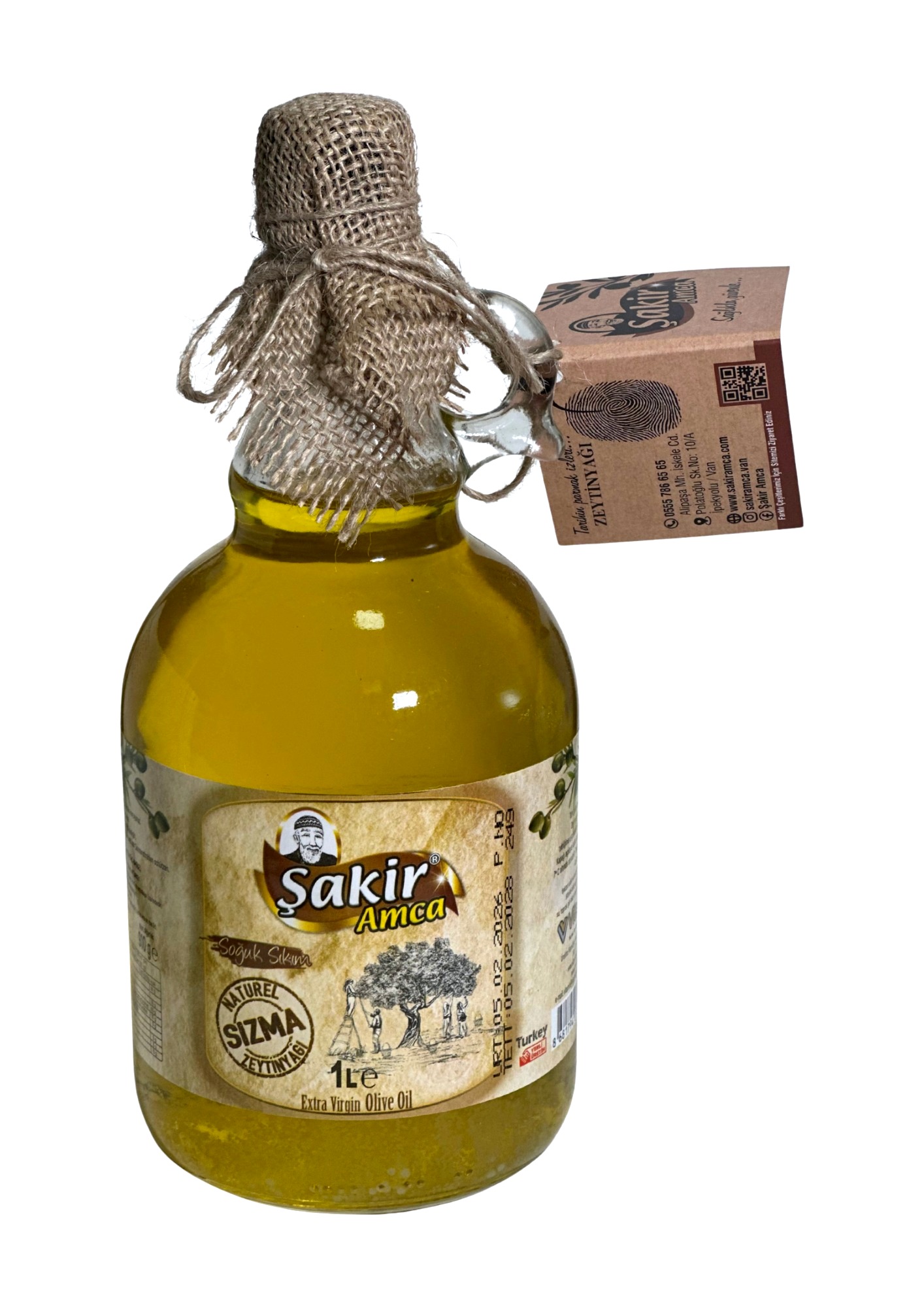 ŞAKİR AMCA ZEYTİNYAĞI 1L