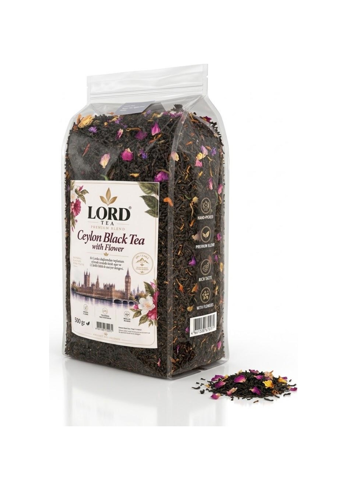 LORD ÇİÇEKLİ SEYLAN ÇAYI (FLOWER TEA) 500GR