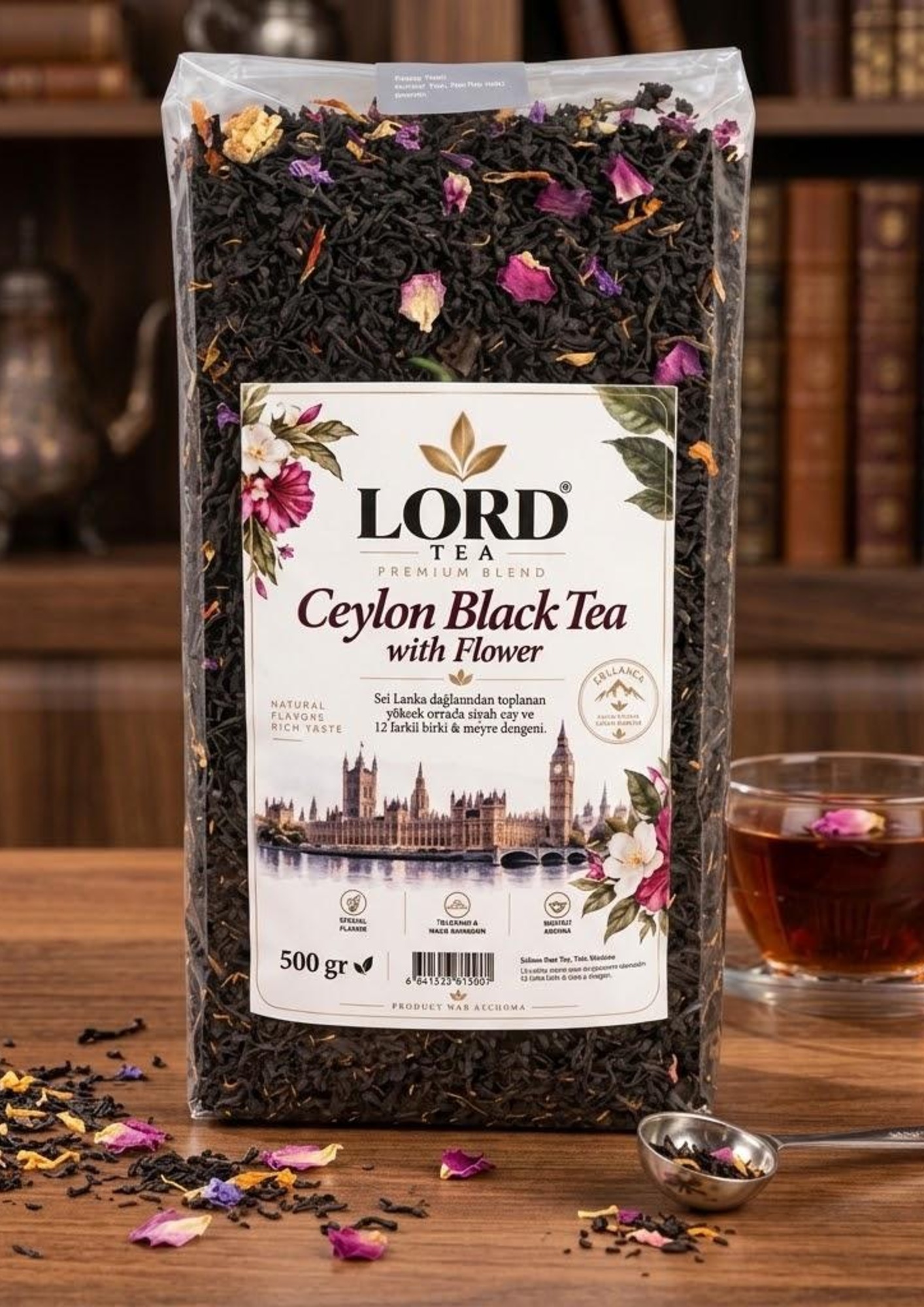 LORD ÇİÇEKLİ SEYLAN ÇAYI (FLOWER TEA) 500GR