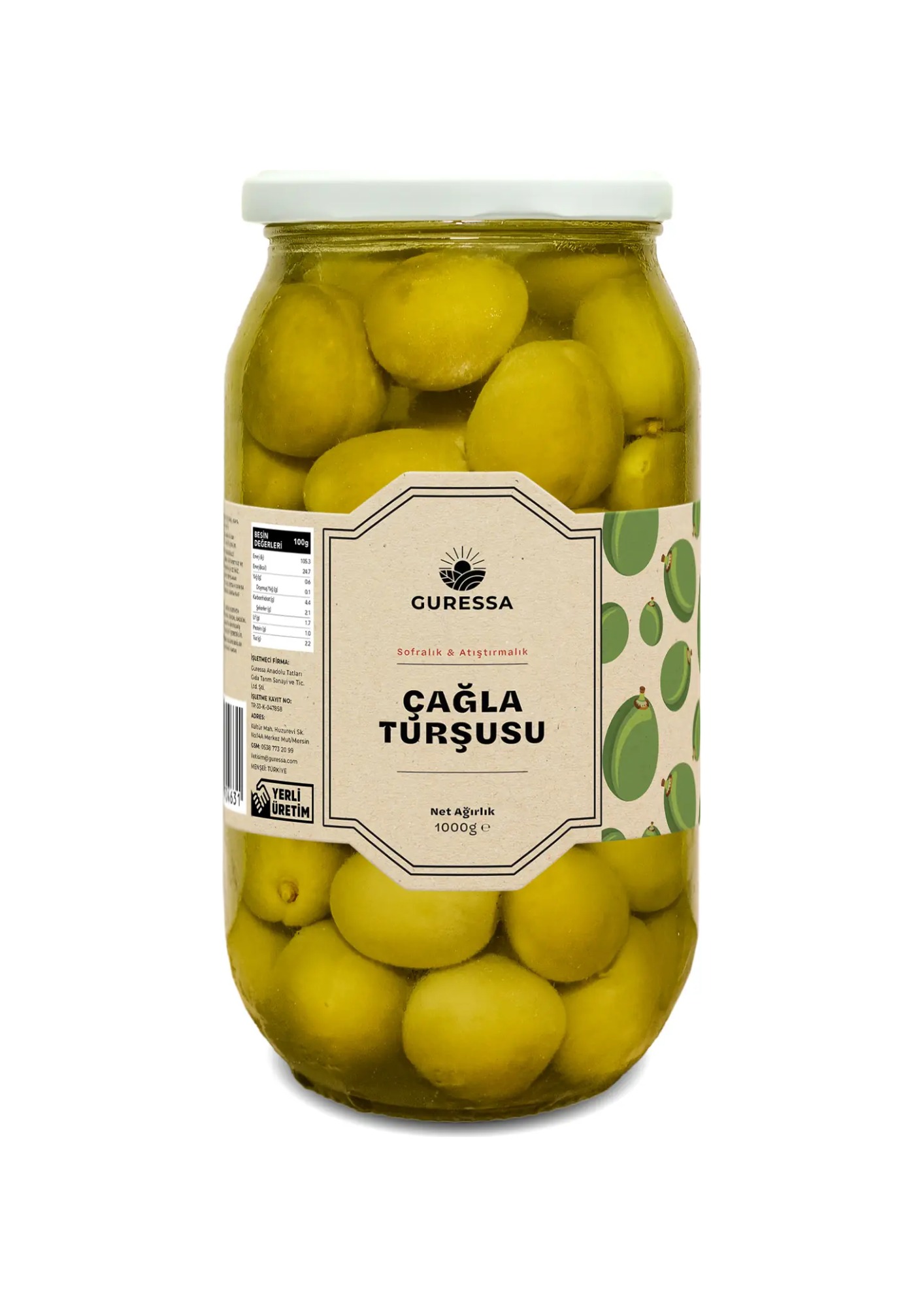 GURESSA ÇAĞLA TURŞUSU 1000ML