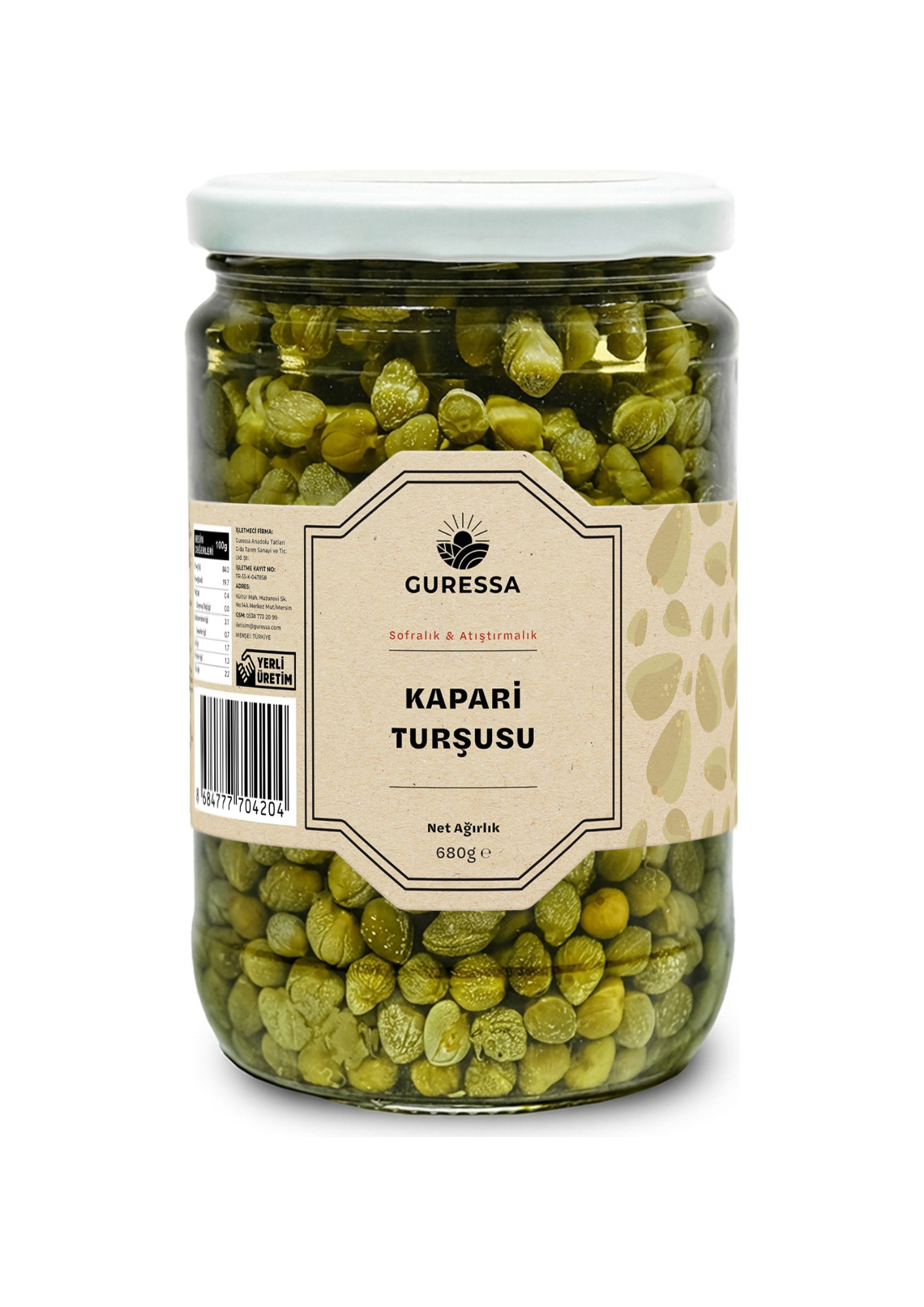GURESSA KAPARİ TURŞUSU 660ML