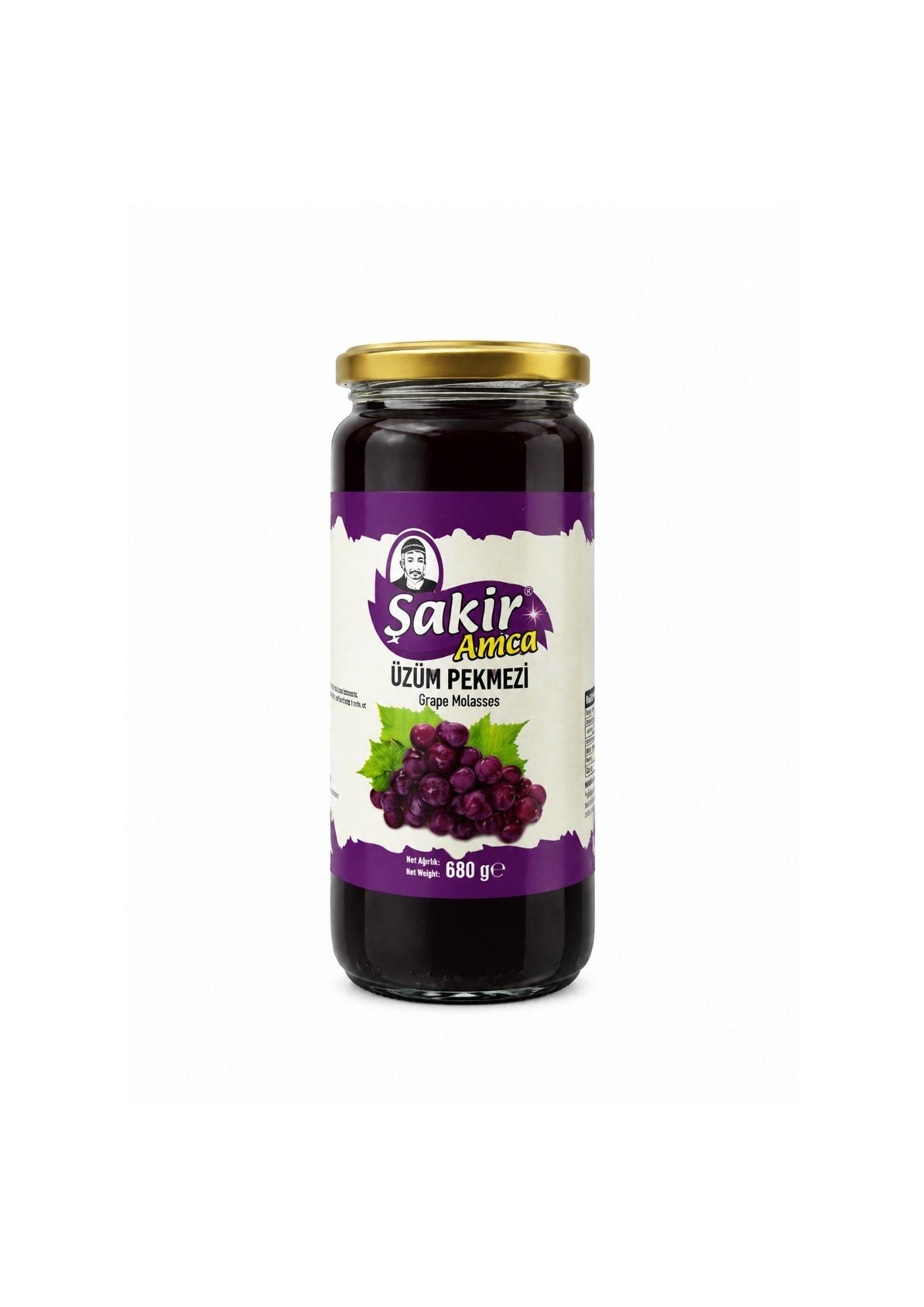 ŞAKİR AMCA ÜZÜM PEKMEZİ 680GR