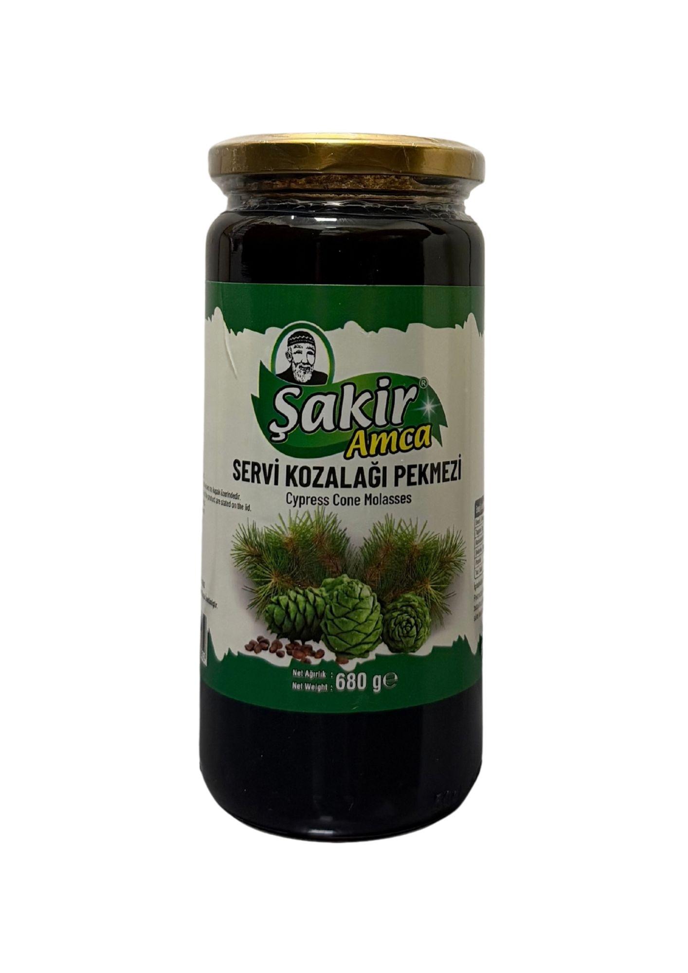 ŞAKİR AMCA SERVİ KOZALAĞI PEKMEZİ 680GR